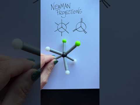 Newman Projections in #organicchemistry