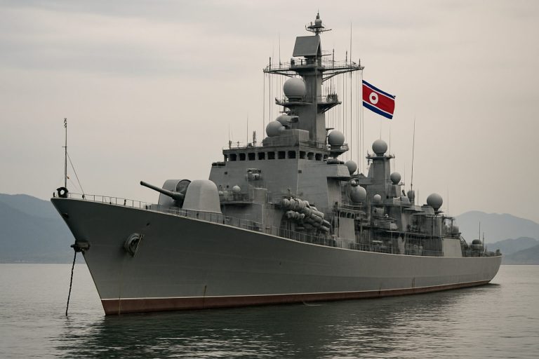Nordkorea afslører kæmpe krigsskib: Spilskifter for asiatisk sikkerhed eller tom trussel?